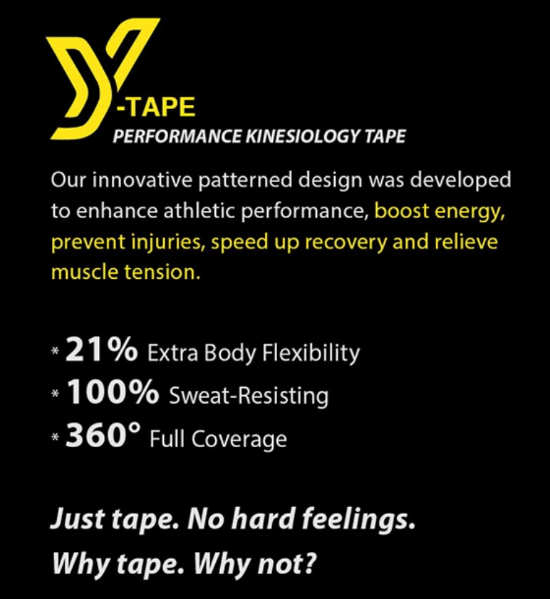 Y-Tape Performance Kinesiology Tape 