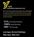 Y-Tape Performance Kinesiology Tape 